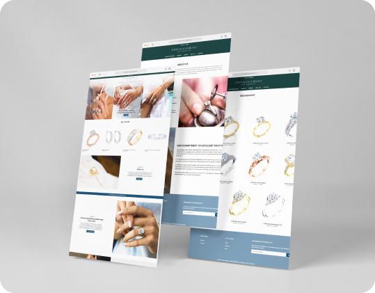 Luxury Jewelry Store<br> Redesign